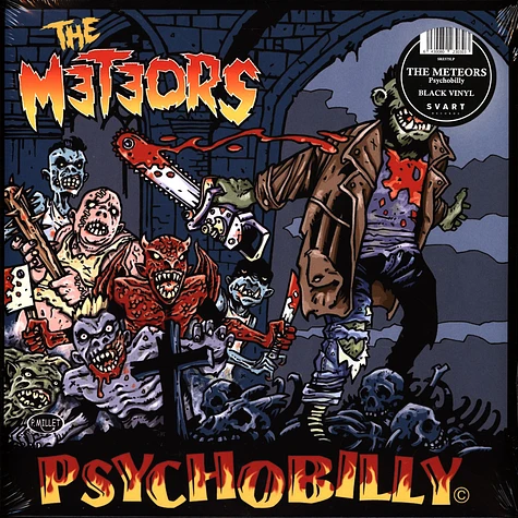The Meteors - Psychobilly - LTD. RE: (LP)