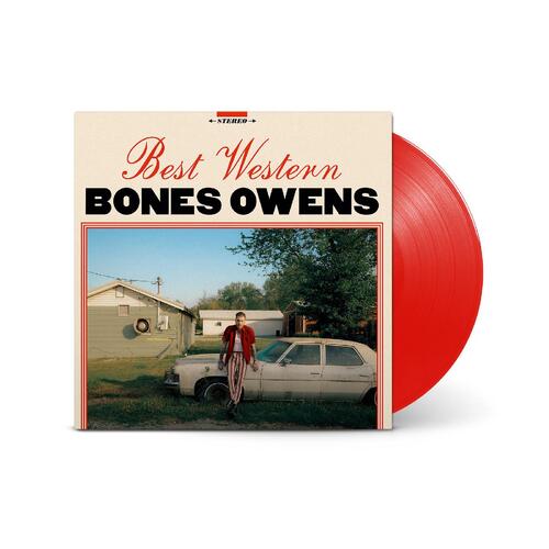 Bones Owens - Best Western - LTD. rød vinyl (LP)
