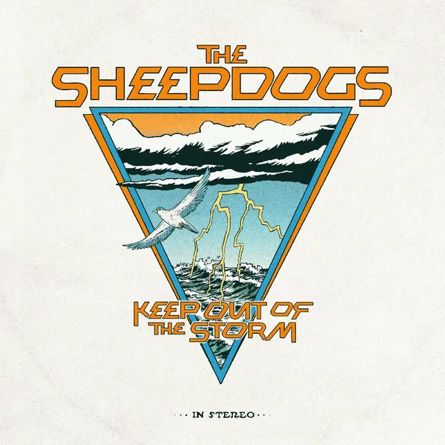 The Sheepdogs - Keep Out Of The Storm - Orange Splatter vinyl LTD. (LP)
