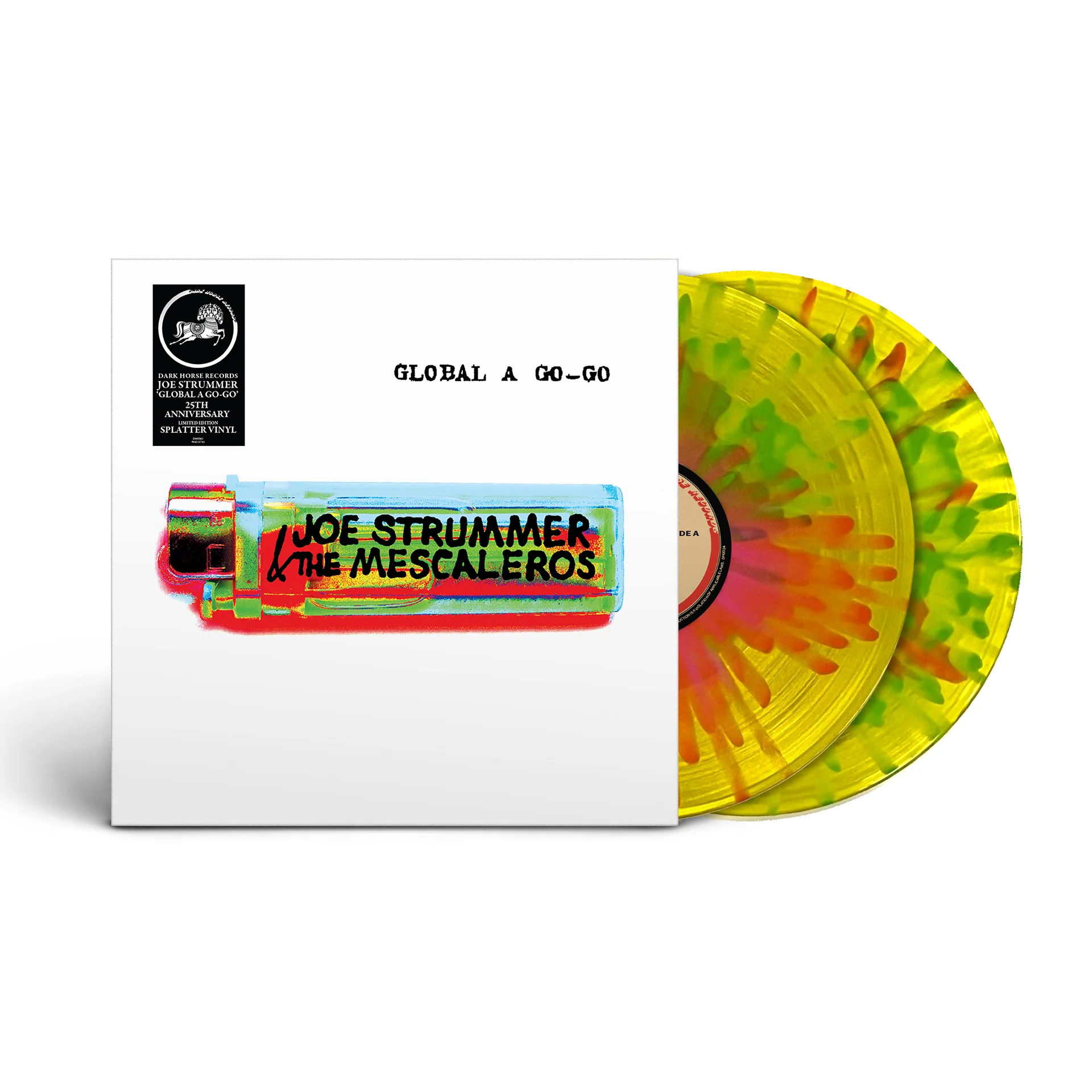 Joe Strummer & The Mescaleros - Global A Go-Go  LTD. (Yellow w/ Red & Green Splatter Vinyl) (RSD26)