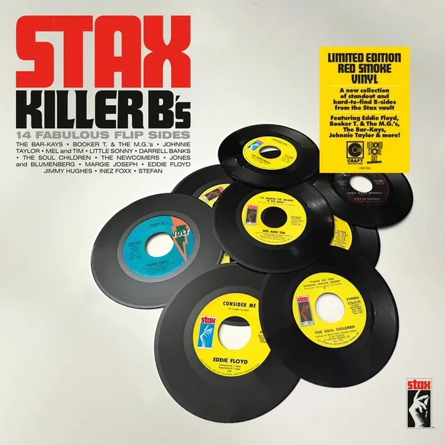 Diverse Artister -  Stax: Killer B's - LTD. Farget vinyl (LP) RSD26