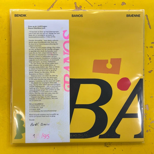 Bendik Brænne - Banos - (LP) LTD. 95 EKS.