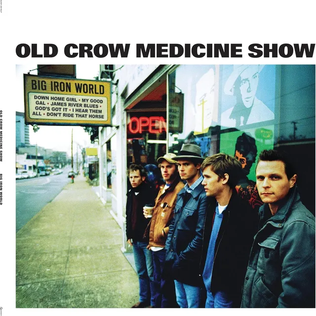 Old Crow Medicine Show - Big Iron World.  20 års jubileumsutgave (LP)
