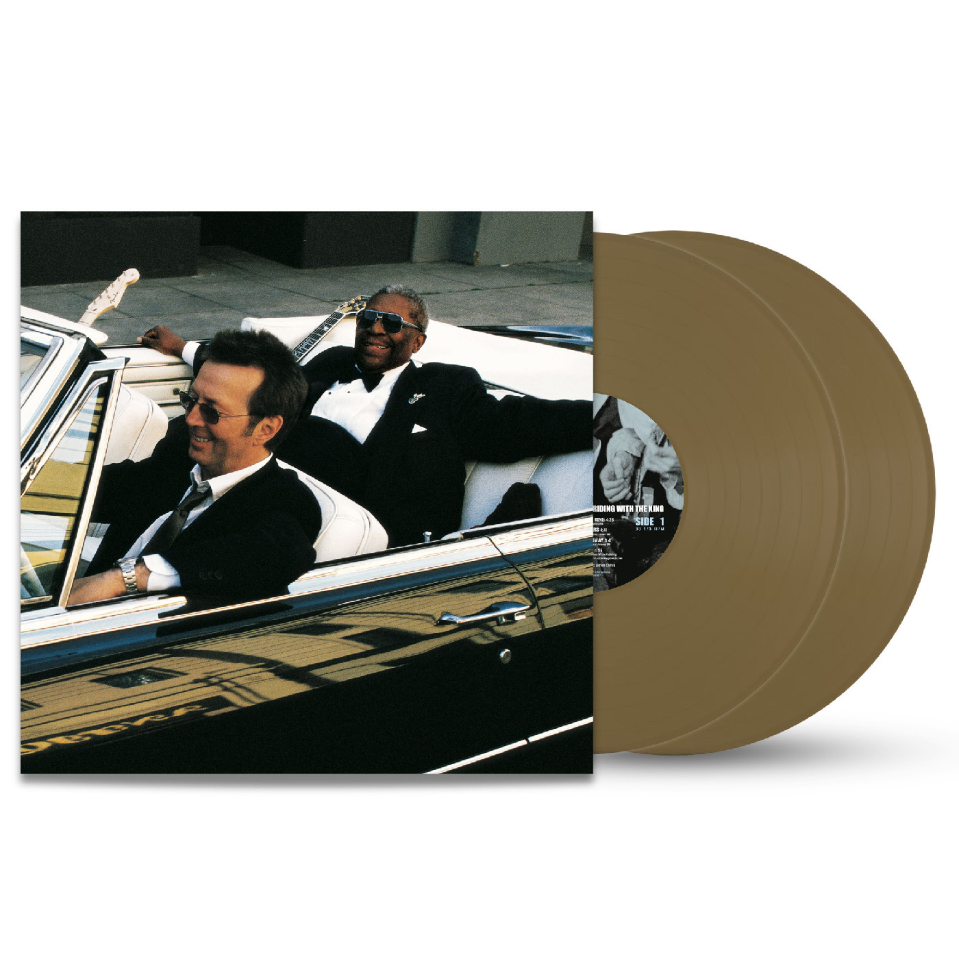 B.B. King & Eric Clapton - Riding With The King - LTD. Gold Vinyl (2XLP) - Bilde 2