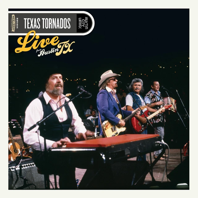 Texas Tornados Live From Austin, TX. - LTD. Rød/Hvit/Blå Texas version (2XLP) Vinyl